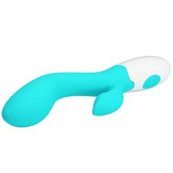 PRETTY LOVE BRIGHTY VIBRADOR PUNTO G VERDE AGUA