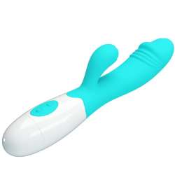 PRETTY LOVE SNAPPY VIBRADOR PUNTO G VERDE AGUA