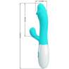 PRETTY LOVE SNAPPY VIBRADOR PUNTO G VERDE AGUA