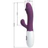 PRETTY LOVE SNAPPY VIBRADOR PUNTO G MORADO