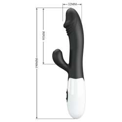 PRETTY LOVE SNAPPY VIBRADOR PUNTO G NEGRO