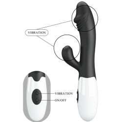 PRETTY LOVE SNAPPY VIBRADOR PUNTO G NEGRO