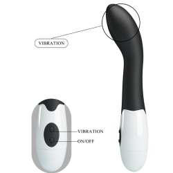 PRETTY LOVE BISHOP VIBRADOR PUNTO G 30 MODOS NEGRO