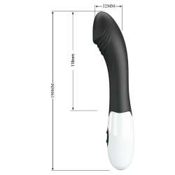 PRETTY LOVE ELEMENTAL VIBRADOR PUNTO G 30 MODOS NEGRO