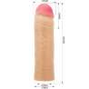 PRETTY LOVE CHANE FUNDA DE PENE EXTENSORA NATURAL