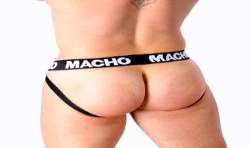 MACHO MX27GR JOCK CUERO GRIS BEIGE S