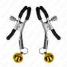 KINK PINZAS PARA PEZONES CON CAMPANILLA DORADA 6 CM
