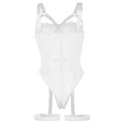 SUBBLIME TEDDY CON LIGUERO DETALLE TIRAS PECHO BLANCO S M