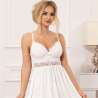 SUBBLIME BABYDOLL ESCOTE V DETALLE LAZOS BLANCO S M