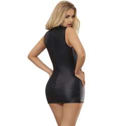 SUBBLIME VESTIDO SEXY DE CUERO S M