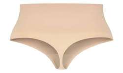 BYE BRA FAJA SIN COSTURAS ESTILO TANGA BEIGE TALLA S