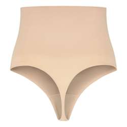 BYE BRA FAJA SIN COSTURAS ESTILO TANGA BEIGE TALLA S