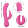 CALEXOTICS FIRST TIME VIBRADOR RABBIT RECARGABLE ROSA
