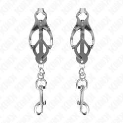 KINK PINZAS PARA PEZONES ESTILO JAPONaS CON GANCHOS