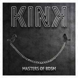 KINK PINZAS PARA PEZONES PLANAS NEGRO CON CADENA PLATEADO 30 CM