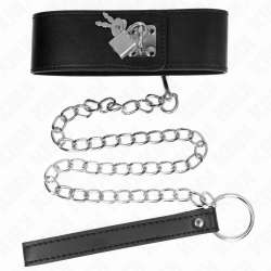 KINK COLLAR CON CORREA 65 CM ANCHO NEGRO AJUSTABLE 335 41 CM X 5 CM