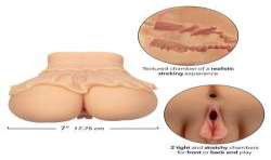 CALEXOTICS THE PEEP SHOW GIRL DOBLE MASTURBADOR REALaSTICO NATURAL