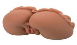 CALEXOTICS THE HOMECOMING QUEEN DOBLE MASTURBADOR REALaSTICO CARAMELO