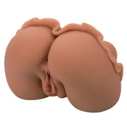 CALEXOTICS THE HOMECOMING QUEEN DOBLE MASTURBADOR REALaSTICO CARAMELO