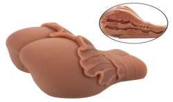 CALEXOTICS THE HOMECOMING QUEEN DOBLE MASTURBADOR REALaSTICO CARAMELO