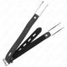 KINK MORDAZA GANCHO DE METAL 115 CM CON CORREA DE POLIPIEL AJUSTABLE 39 58 CM X 2 CM