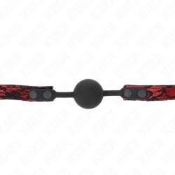 KINK MORDAZA DE BOLA 4 CM DE SILICONA SCANDAL MODELO 1 65 x 2 CM