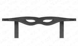 KINK MaSCARA DE POLIPIEL MODELO 1 30 x 7 CM