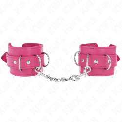 KINK MUaEQUERAS CON 3 ANILLAS EN D AJUSTABLE ROSA 175 25 CM X 6 CM