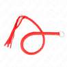 KINK LaTIGO DE SERPIENTE CON ANILLO DE MANO ROJO 65 CM