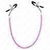 KINK PINZAS PARA PEZONES CON CADENA VIOLETA 30 CM