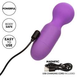 CALEXOTICS FIRST TIME MASAJEADOR RECARGABLE 10 VIBRACIONES VIOLETA
