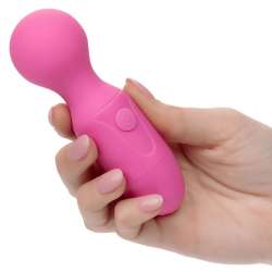 CALEXOTICS FIRST TIME MASAJEADOR RECARGABLE 10 VIBRACIONES ROSA