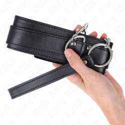 KINK COLLAR CON CORREA DE ENCAJE 75 CM MODELO SCANDAL 44 X 10 CM