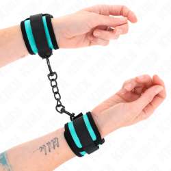 KINK MUaEQUERAS NEGRO AZUL AJUSTABLE 18 32 CM X 5 CM