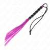 KINK MINI LaTIGO DE SILICONA CON AGARRE 6 BOLAS MORADO 26 CM