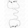 KINK PINZAS PARA PEZONES DOBLE 32 CM CON CADENAS 14 CM