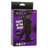 CALEXOTICS ROCK BOTTOM PLUG ANAL CON CUENTAS 10 VIBRACIONES SILICONA NEGRO