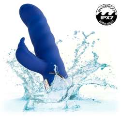 CALEXOTICS JACK VIBRADOR RABBIT MOVIMIENTO DE ONDAS AZUL