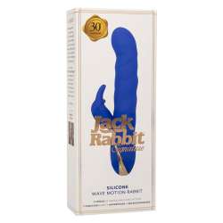 CALEXOTICS JACK VIBRADOR RABBIT MOVIMIENTO DE ONDAS AZUL