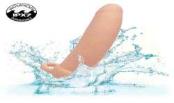 CALEXOTICS MAXX DOBLE PENETRADOR GRUESO 10 VIBRACIONES NATURAL