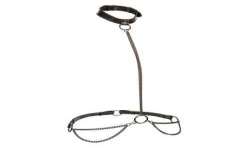 CALEXOTICS EUPHORIA COLLAR HALTER Y CORREA CON CADENA TALLA PLUS
