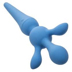 CALEXOTICS COUTURE KIT VIBRADOR WAND 10 VIBRACIONES AZUL