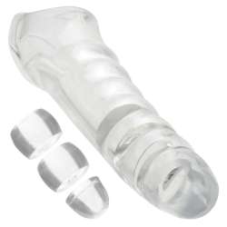 CALEXOTICS MAXX EXTENSOR DE PENE AJUSTABLE TRANSPARENTE