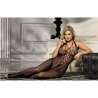 SUBBLIME 951788 BODYSTOCKING LARGO DE REJILLA TIRANTES EN PECHO Y ESPALDA NEGRO TALLA aNICA