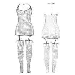 SUBBLIME 951955 BODYSTOCKING DE REJILLA BRILLANTE TALLA aNICA