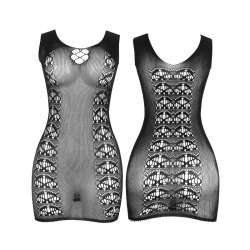 SUBBLIME 952167 BODYSTOCKING DE REJILLA CORTO ELSTICO NEGRO TALLA aNICA