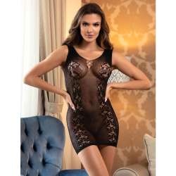 SUBBLIME 952167 BODYSTOCKING DE REJILLA CORTO ELSTICO NEGRO TALLA aNICA