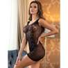 SUBBLIME 952167 BODYSTOCKING DE REJILLA CORTO ELSTICO NEGRO TALLA aNICA
