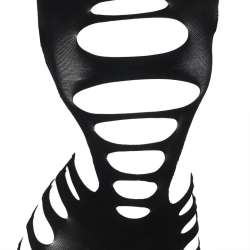 SUBBLIME 952266 BODYSTOCKING DE REJILLA ELSTICO MANGA LARGA NEGRO TALLA aNICA