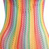 SUBBLIME 952341 BODYSTOCKING DE REJILLA ARCOIRIS TALLA aNICA